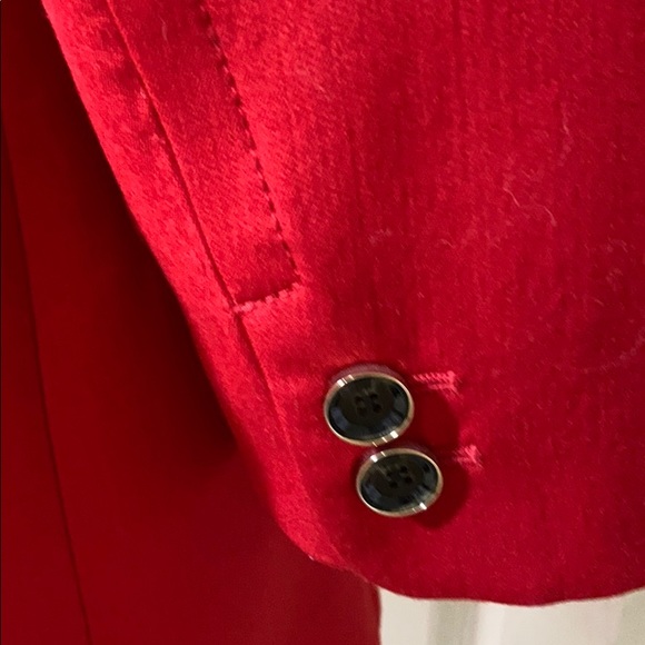 Red Dress Coat - Picture 7 of 15